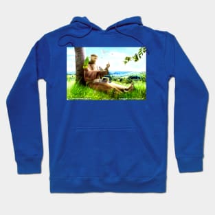 Saint Francis and the sermon-preaches to the birds Hoodie